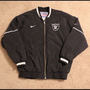 Vintage Nike NFL Pro Line Oakland Raiders Jacket